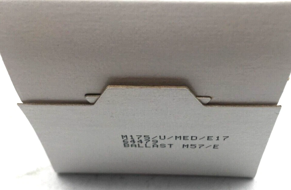 Sylvania Lote de 20 Bombillas Base Metalarc Halogenuros Metálicos M/MS E17 64479 NUEVAS EN CAJA Foto 4 de 4