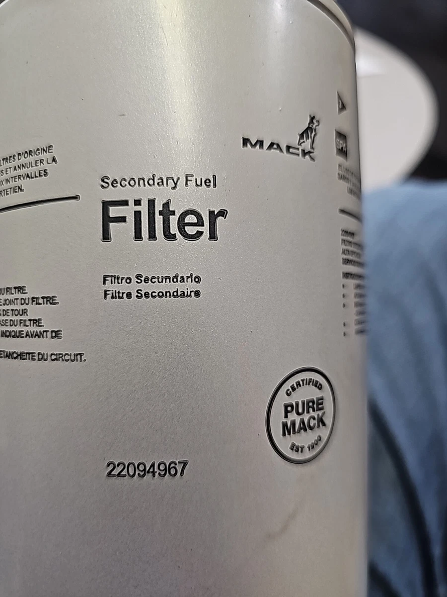 Mack 22094967 Secondary Fuel Filter | eBay