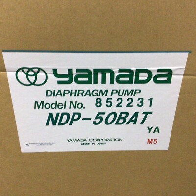Yamada 852231 NDP-50BAT 2'' Aluminum Air Operated Double Diaphragm Pump New