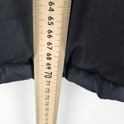 Gap Puffer Jacket Mens Size XS Down Feather Fill Black Full Zip Pockets Warm - Picture 7 of 8