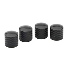 4 Pack Metal Guitar Knobs Volume Tone Dome Guitar Speed Control Knobs