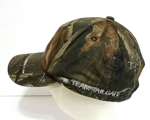 Cary Francis JOHN DEERE Custom Colleen Team-Tailgate Adjustable Sz Camo Hat EUC - Picture 2 of 4