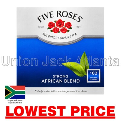 Five Roses Africa Blend Tea (102ct) exp 11/2099 - imported from South ...