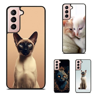 siamese cat working physics TPU Covers For iPhone SE4 16E 12 13 14 15 16 Pro Max