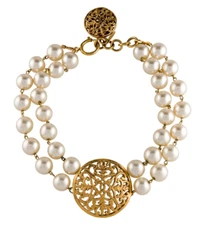 CHANEL Pearl Choker Necklace Goossens 80s 1987 Season 26 gyuhj