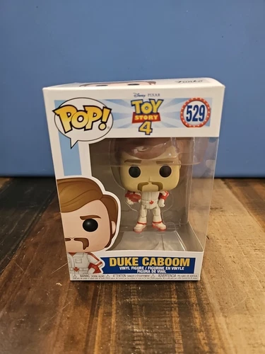 Funko Pop Duke Caboom 529 Toy Story 4 Pop Protector included