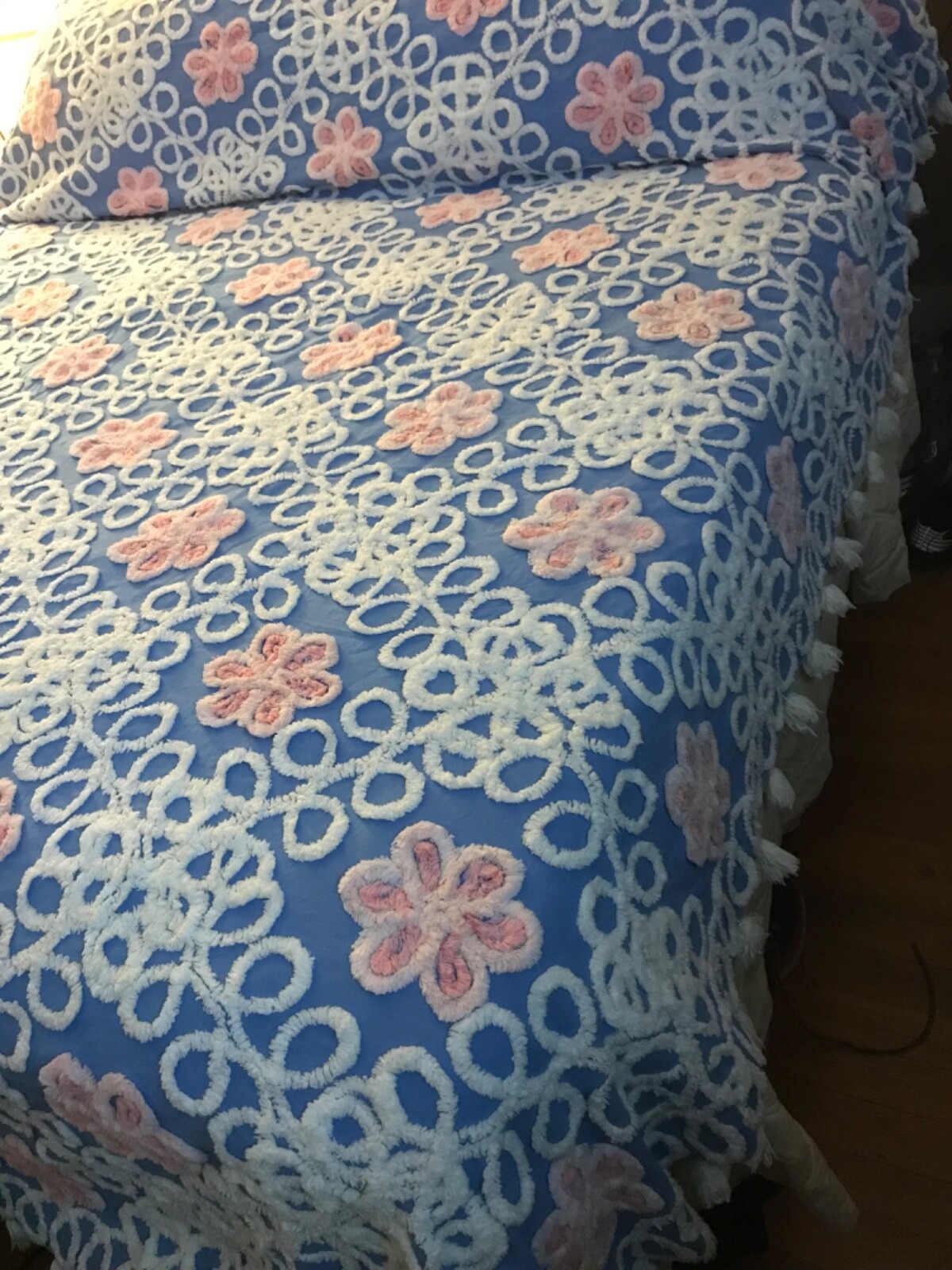 Vintage Chenille Bedspread eBay