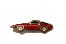 Porsche 928 Vintage Red Lapel Pin Hat Pin