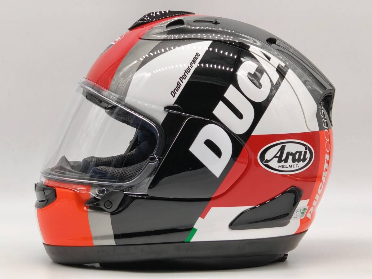 Arai RX-7X Ducati Corse Power Full Face Helmet L Size 59