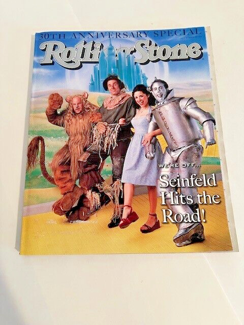 ROLLING STONE MAGAZINE 30TH ANNIVERSARY SPECIAL ISSUE 787 MAY 28,1998 SEINFELD