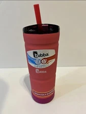 Bubba Envy S Vacuum-Insulated Stainless Steel Tumbler with Lid and Straw, 24oz R