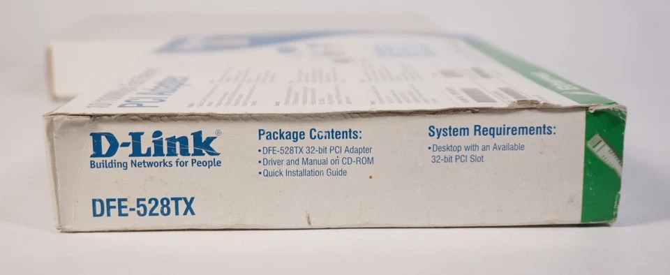 D-Link DFE-528TX Express Ether Network PCI Adapter Netzwerkkarte in OVP - Bild 2 von 4