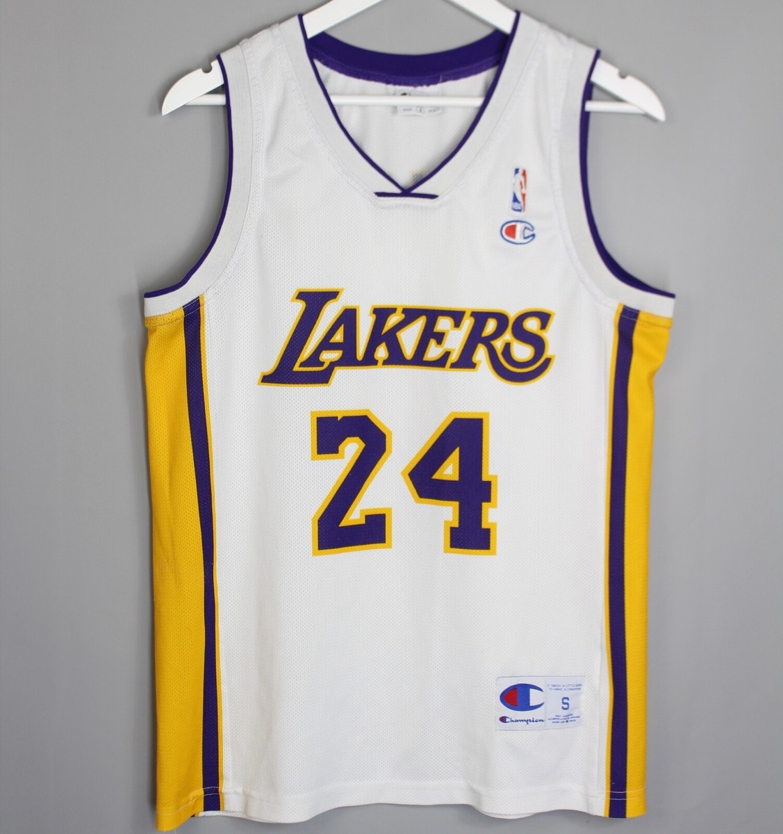  NBA LAKERS BRYANT 24 ユニフォームゲームシャツ LOS ANGELES LAKERS BASKETBALL SHIRT JERSEY TRIKOT BRYANT #24