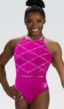 New GK ELITE gymnastics US CLASSIC Replica LEOTARD Simone Biles USA Bling  AXL