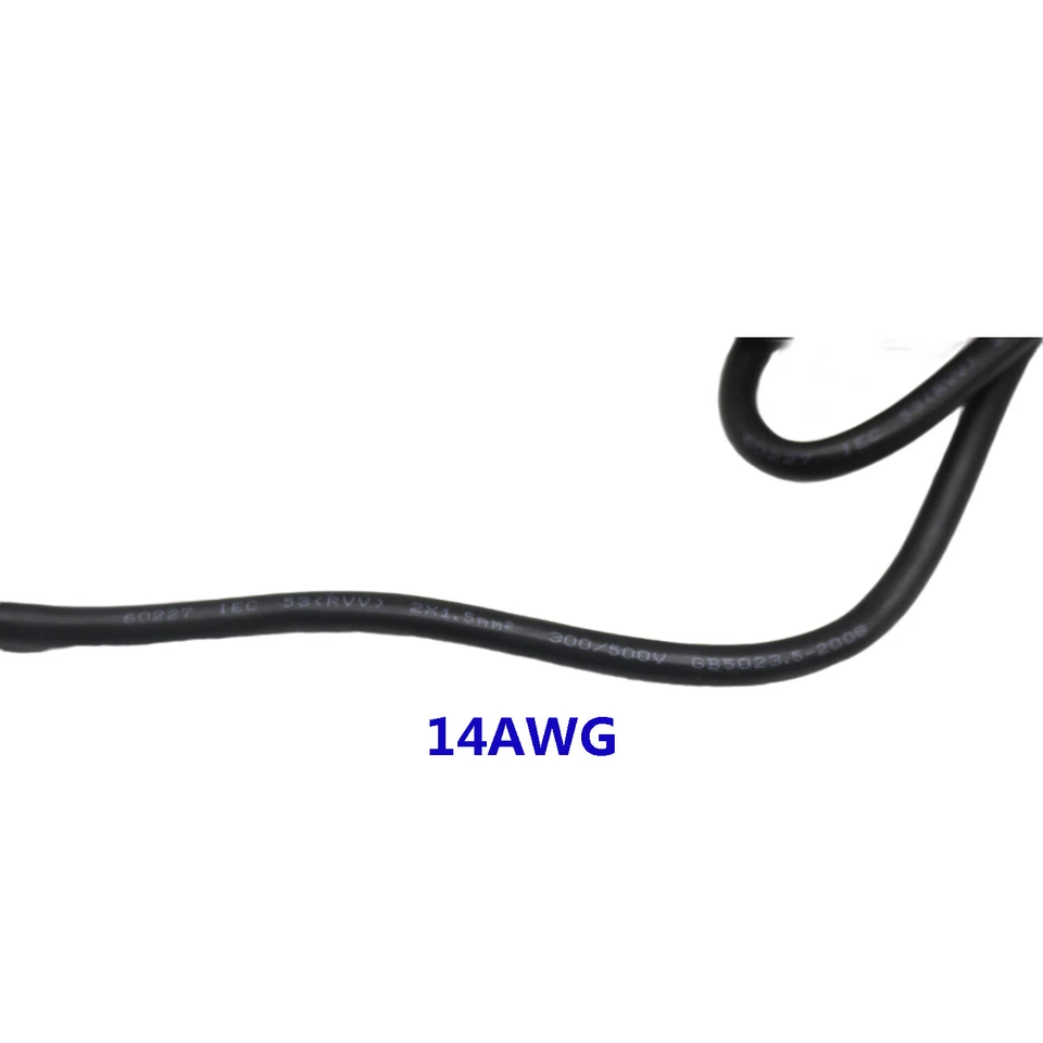 14AWG DC 5.5mm x 2.5mm Extension Cable Power Supply CCTV Camera DVRs LED Strip - Image 2 of 4