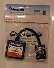 BRAND NEW - MuxLab VGA Balun II PC side 500040