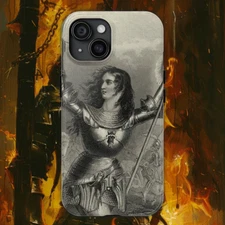 Joan of Arc - iPhone/Samsung Galaxy Phone Case - Women of History