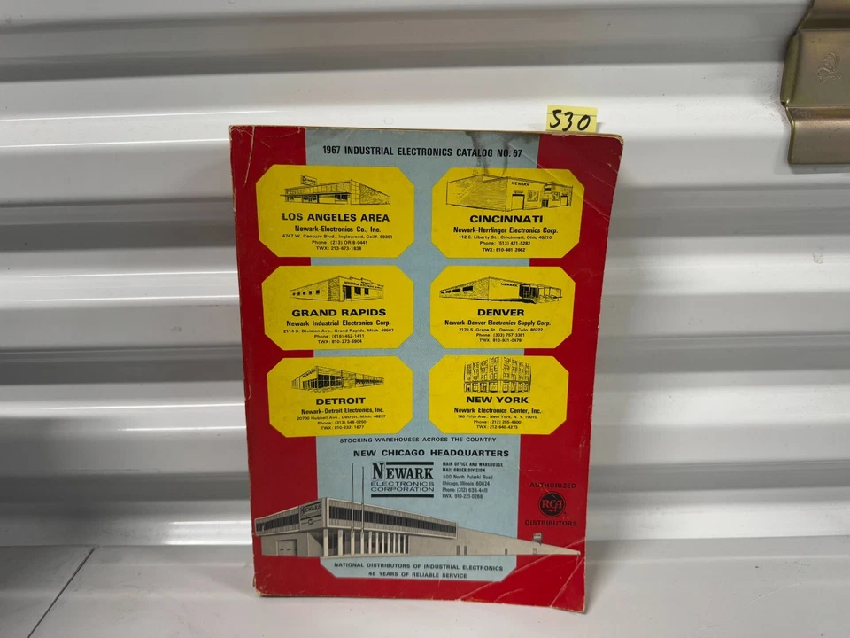 Dialco RCA Indicator Lights Instruction Manual Original Ham Radio - Image 2 of 4