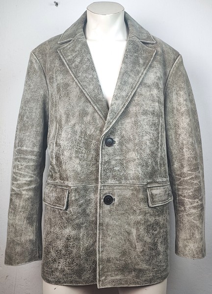 Diesel L-BLAZE Giacca Lederjacke Herren Leather Jacket Blazer Gr.48 Neu Etikett-image