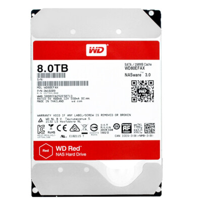 Western Digital WD80EFAX 8TB 5400Rpm 256Mb Sata III 3,5'' Zoll