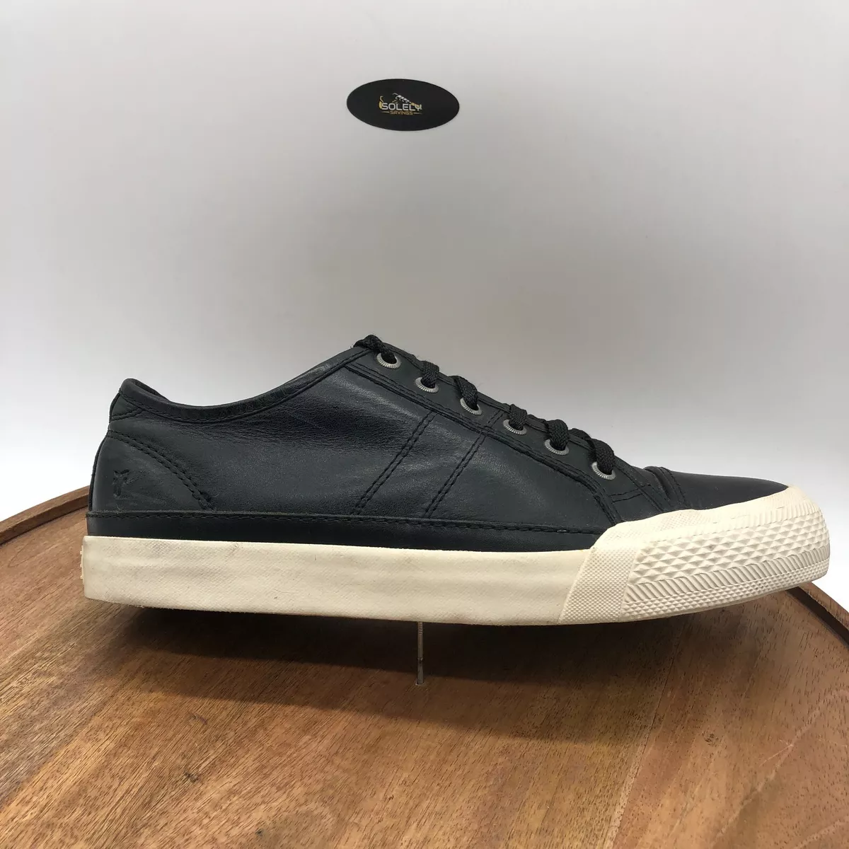 Frye black best sale sneakers