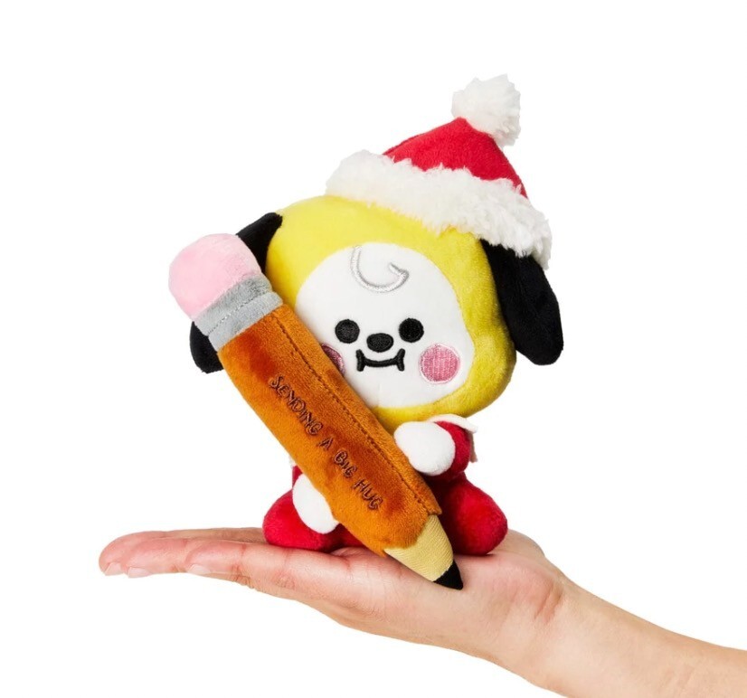 BT21 Official Authentic Chimmy BABY HOLIDAY MINI STANDING DOLL