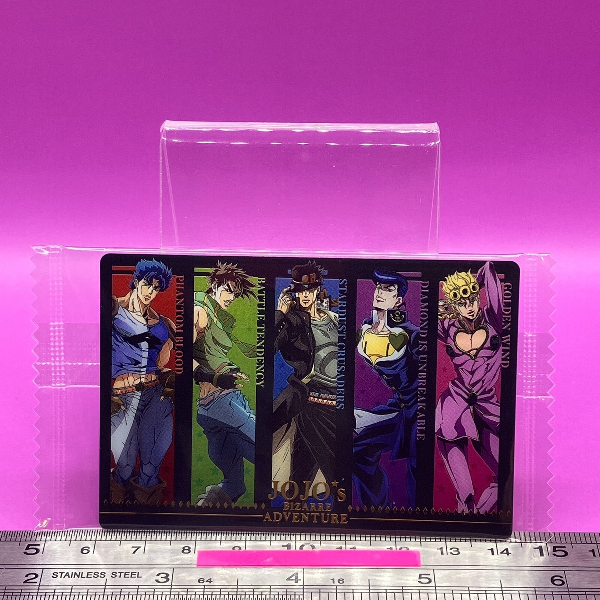 Joestar & Kujo & Josuke & Giorno 23 JoJo's Bizarre Adventure Wafer