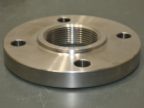 Smith Cooper Threaded Floor Flange 4381001060, 2-1/2" NPT, 304 SS, Class 150 - Picture 2 of 6