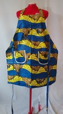 African Touch Kitchen Apron, African touch Ankara Cooking Apron
