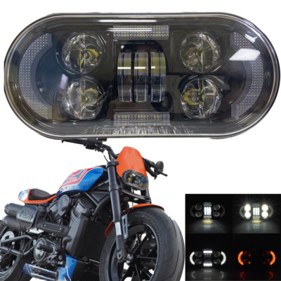 For Harley Sportster S 1250 RH1250S LED Headlight DRL With Turn