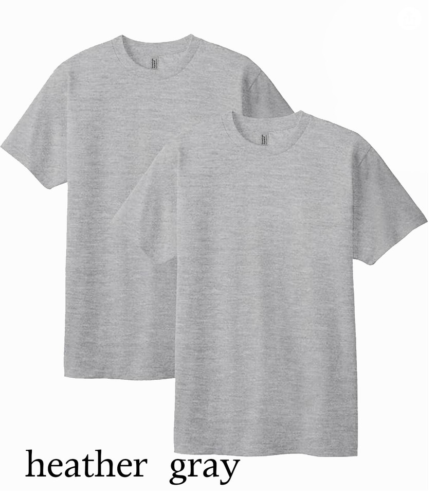 SDI Unisex Adult Basic T-Shirt - Pre-Shrunk 100% Cotton Short Sleeve Tee, Standard Fit - View #12