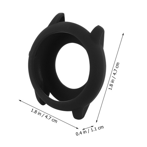 Silicone Protective Case Frame Cover Fashionable Watch Protector - Zdjęcie 9 z 12