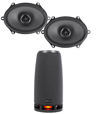Pair MTX THUNDER68 5x7'' / 6x8'' 240w 2-Way Car Audio Coaxial Speakers+RockShip