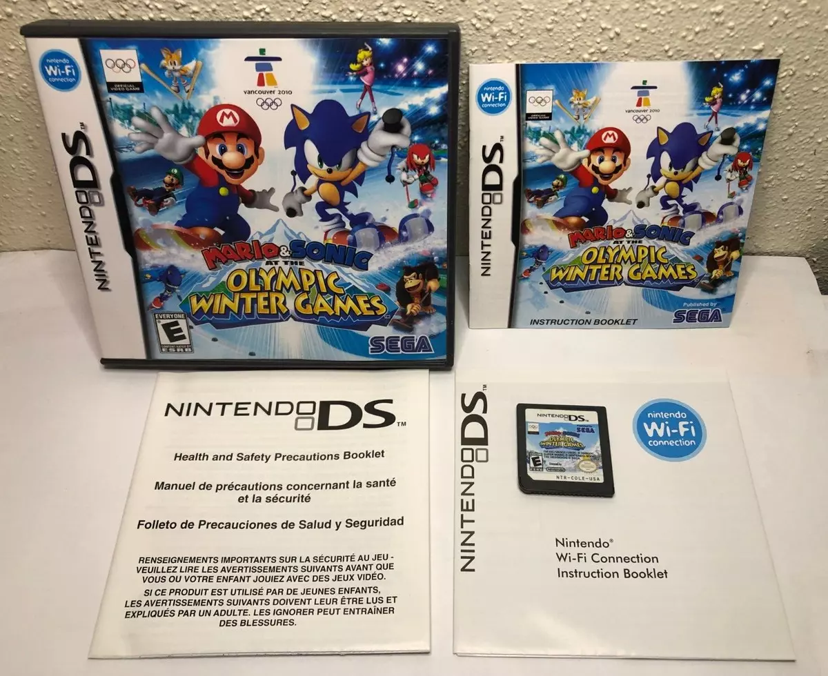 Mario & Sonic at the Olympic Games (Nintendo DS) - Super Mario