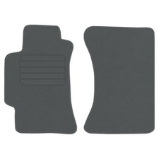 Velours Fußmatten für Subaru Impreza II Bj. 2001 – 2007 Passend VORNE GRAU PREM