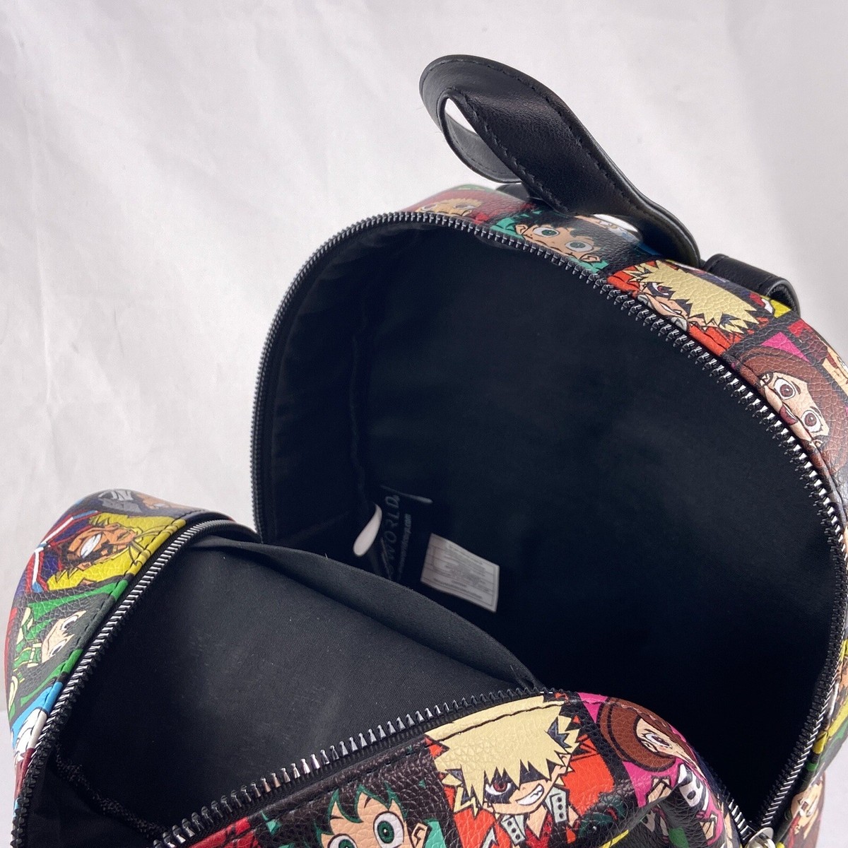 My Hero Academia Mini Backpack Bag Chibi Grid Midoriya  display picture 3