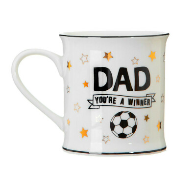 Schachtel Sass & Belle Dad Your'e A Winner Porzellan Becher für Tee Kaffee KD107