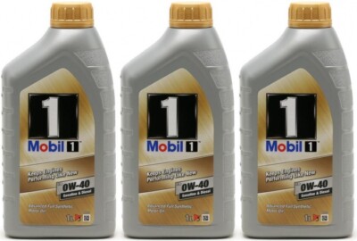 Mobil 1 FS 0W-40 Motoröl (ehem. NEW LIFE) 3x 1l = 3 Liter