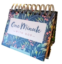 One Minute with God An Inspirational DaySpring Brightener Prayer Bible Calendar 