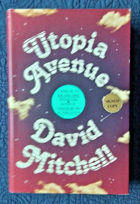 Utopia Avenue by David Mitchell SIGNED HC DJ