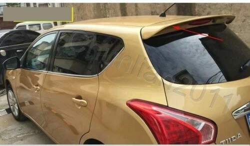 Alerón trasero estilo maletero de fábrica para Nissan Versa Tiida 2011-2013 hatchback Foto 2 de 4