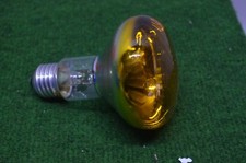 ANCIENNE AMPOULE LAMPE PHILIPS 220 V 60 W COULEUR JAUNE DISCO PAR 38 RAMPE BAL