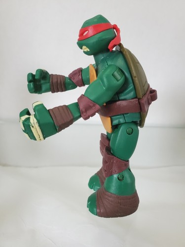 Figura de acción suelta Teenage Mutant Ninja Turtles TMNT Raphael 2013 Viacom - Imagen 6 de 12