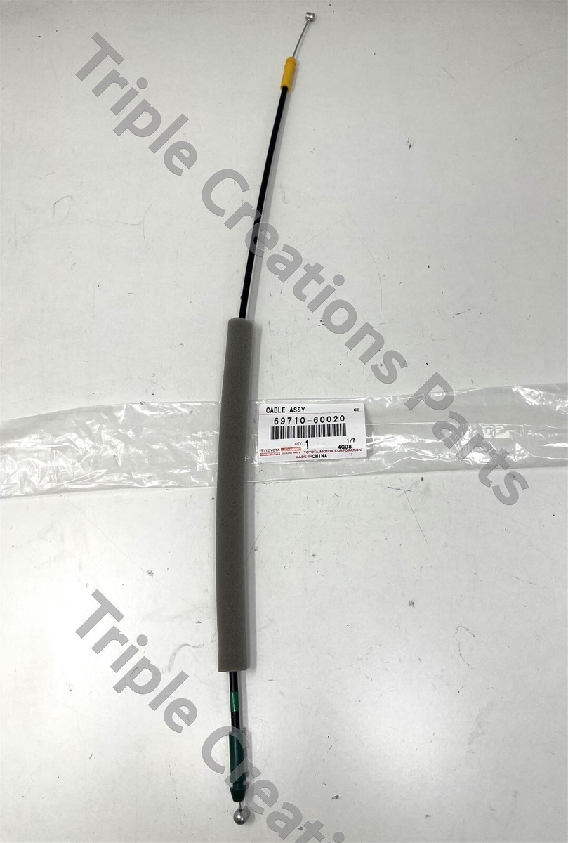 Toyota Genuine 69710-60020 Cable Assy Front Door Lock Remote