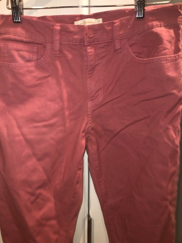 Tory Burch Pink Capri Jean Pants Sz 28 - Picture 2 of 7