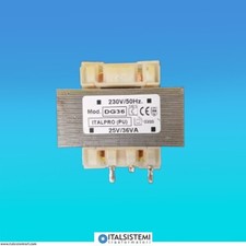 trasformatore lamellare 36W Modello DG36 230V  25V