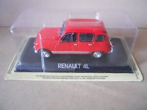DIE CAST /" RENAULT 4L /" LEGENDARY CARS SCALA 1//43