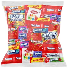 Halloween Bulk Assorted Fruit Candy - Starburst, 2 Pound 2 (Pack of 1)
