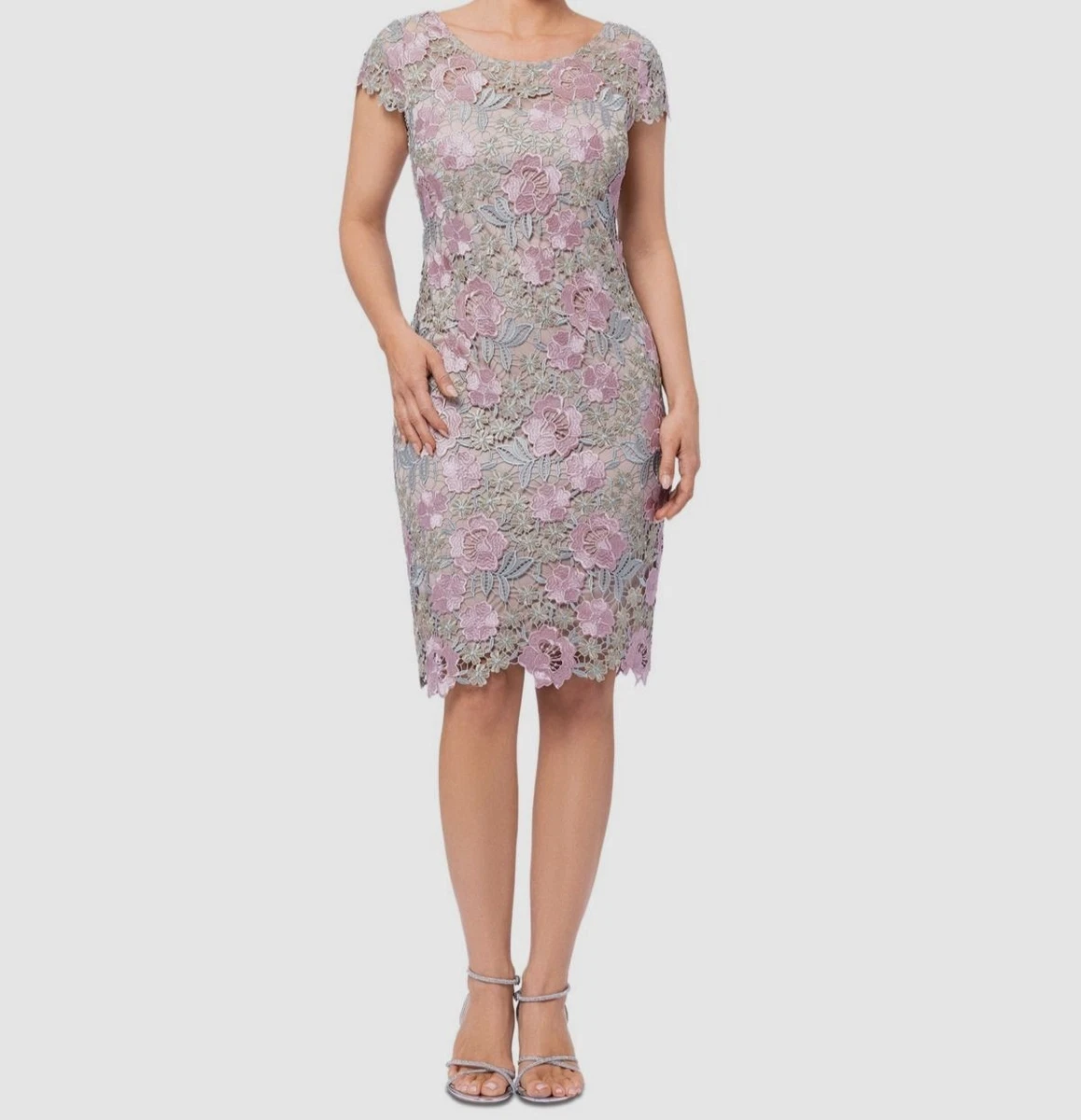 chinese dress ladies Faviana Floral Tulle and Lace Prom Dress 11251 Light Yellow / 2 main image 1
