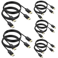 10 PCS 3 Ft 4K DisplayPort Cable DP To DP Male Adapter 4K 60Hz 2K 144Hz